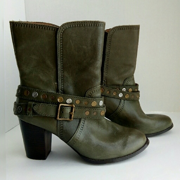 Fossil Shoes - Fossil embellished strap ankle booties